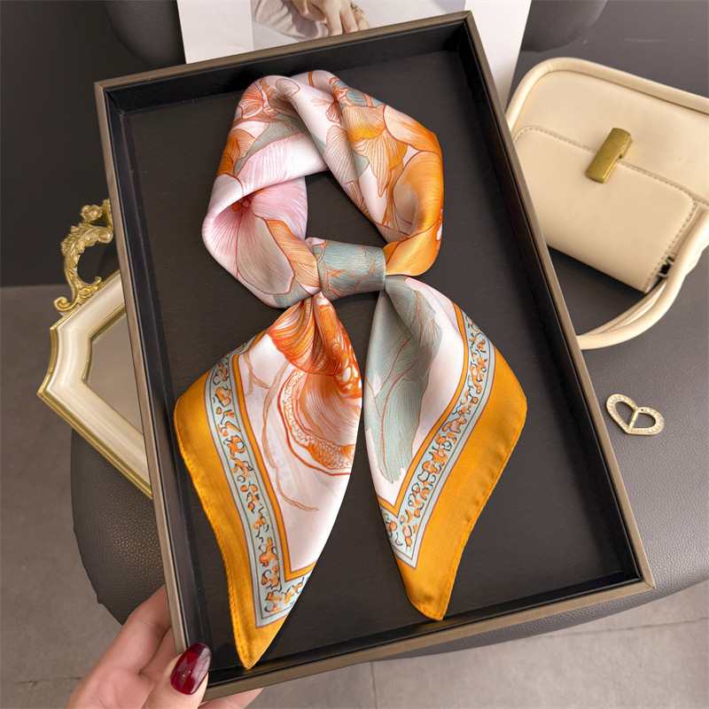 2026 New Floral Print Hijab Si - Women Fashion Necktie recension och pris