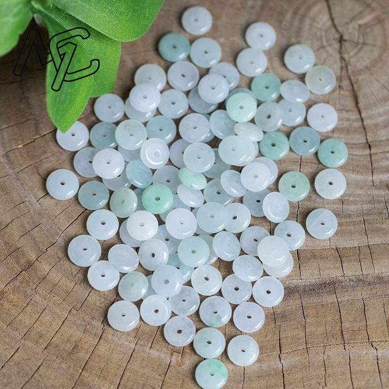 10pcs Natural Emerald White Ja - Women'S Fashion Jewellery recension och pris