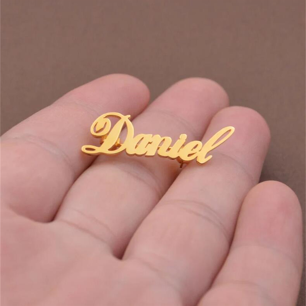 Custom Name Brooch Personalize - Women Fashion Dress Names recension och pris