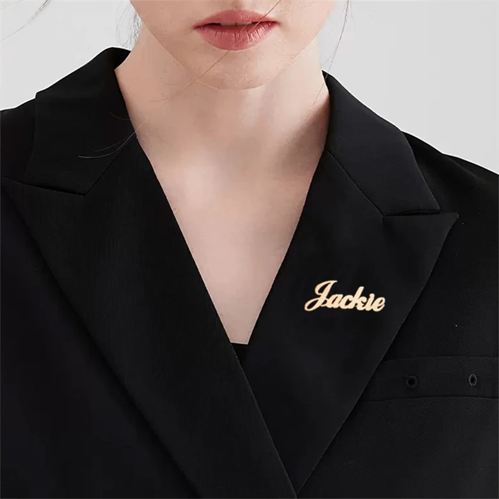Custom Name Brooch Personalize - Women Fashion Dress Names recension och pris