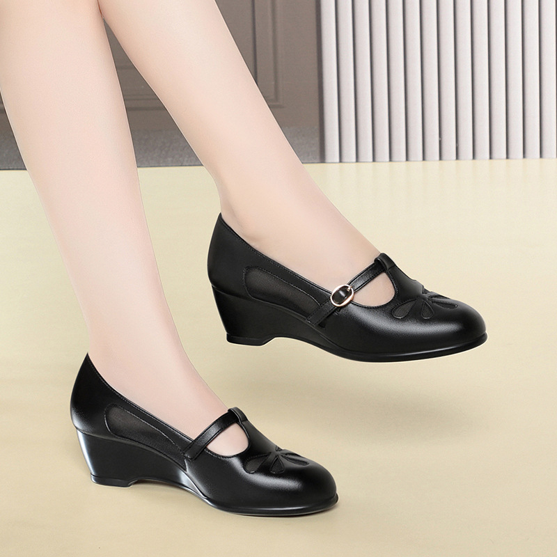 Middle Aged Women Summer Mesh  - Women'S Fashion Shoes recension och pris