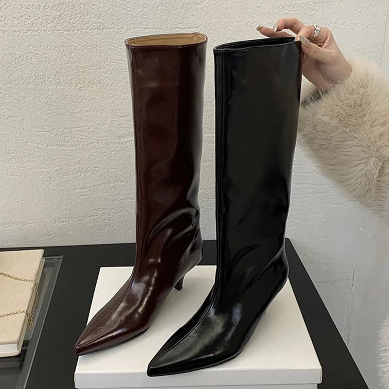 Aneikeh Winter Fashion Steet S - Women'S Fashion Knee High Boots recension och pris