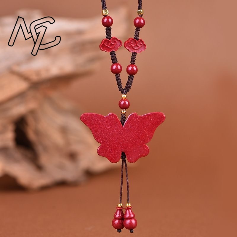Fashion Red Cinnabar Jade Butt - Women'S Fashion Jewellery recension och pris