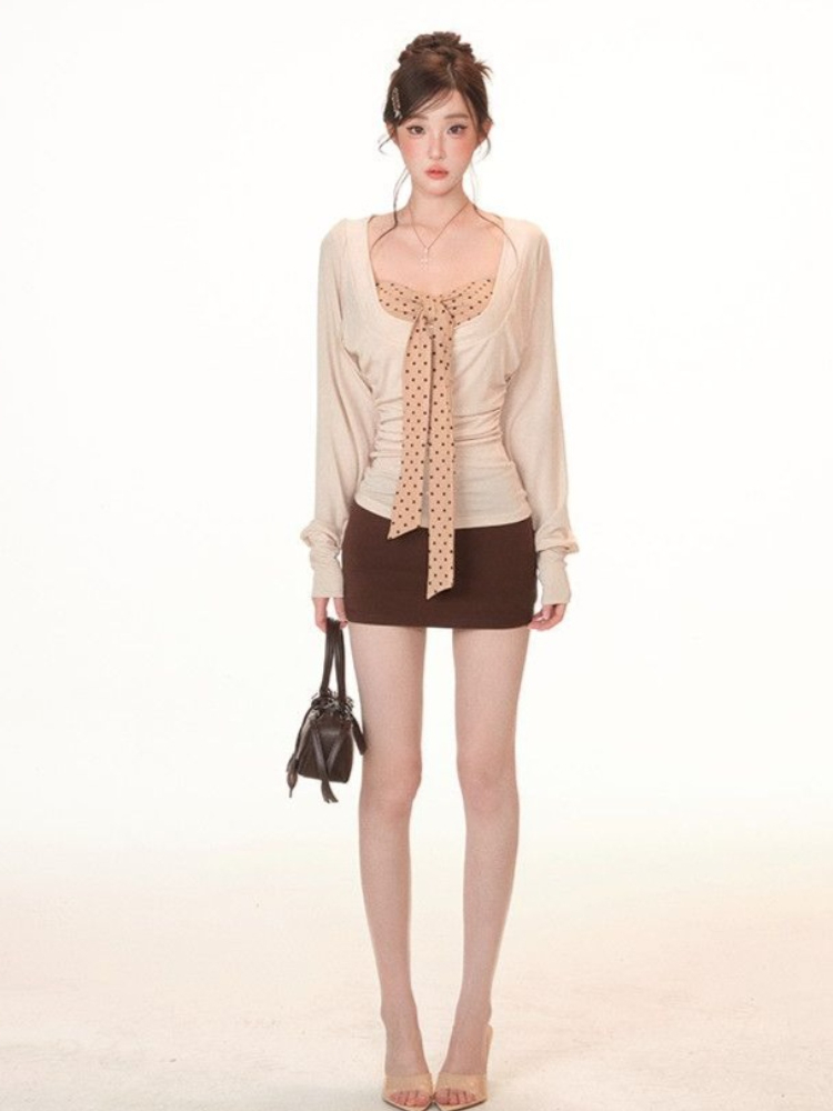 2026 Spring Vintage Blouse Sui - Women'S Fashion Vest Tops recension och pris