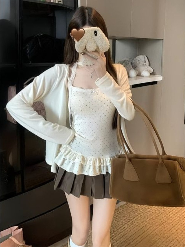 2026 Spring Vintage Blouse Sui - Women'S Fashion Vest Tops recension och pris