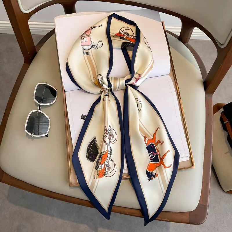 Luxury Design Silk Skinny Head - Women Fashion Necktie recension och pris