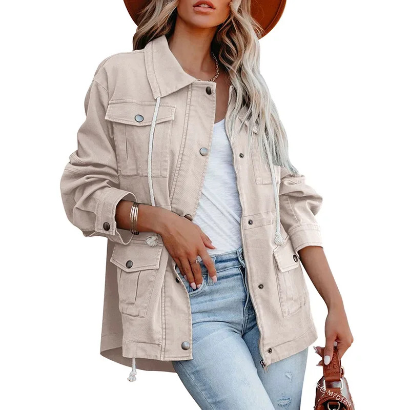 2025 Ladies Solid Color Jacket - Women'S Fashion Vest Tops recension och pris