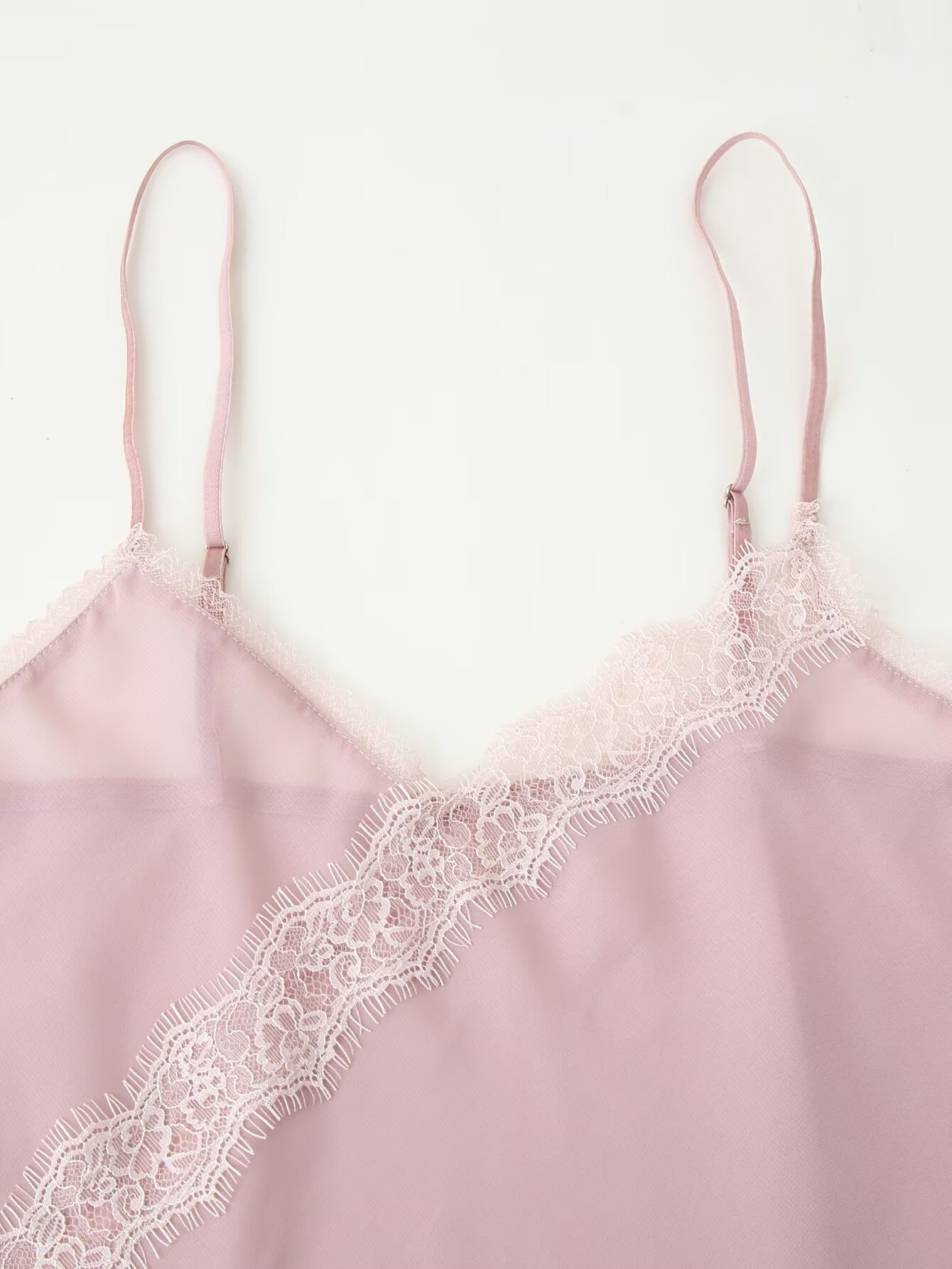 Tidalyf 2025 Women Pink Cami T - Lace Trim Cami recension och pris