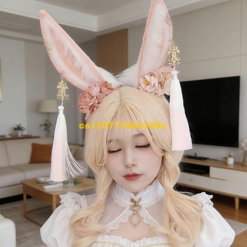 Adjustable Plush Rabbit Ears H - Women Fashion Photoshoot recension och pris